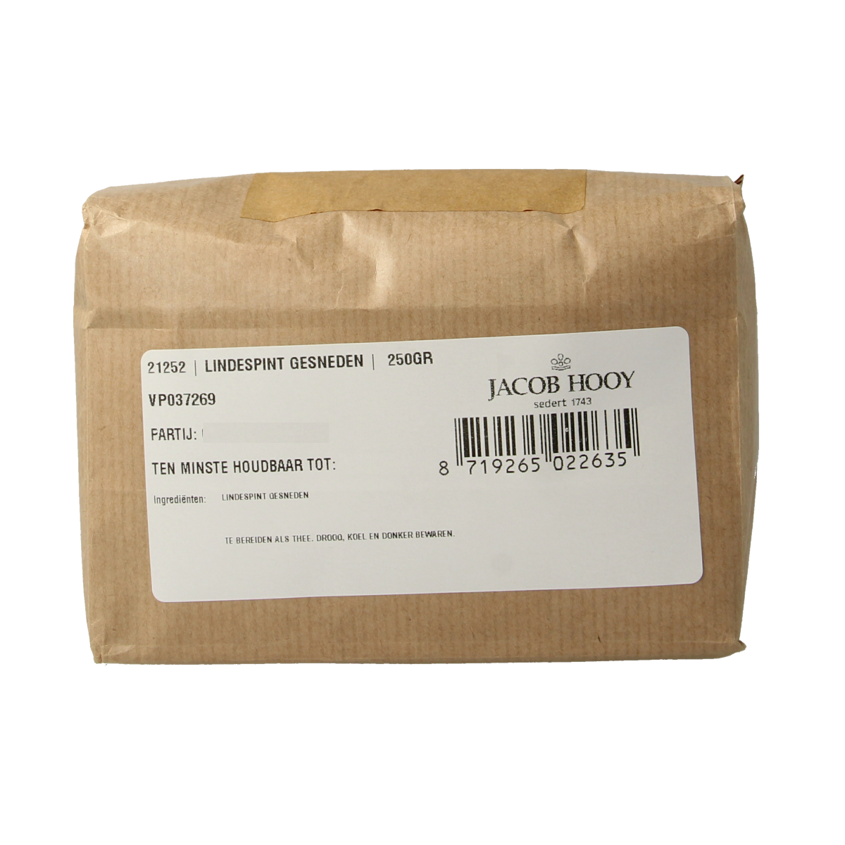 Jacob Hooy Lindespint 250 gram