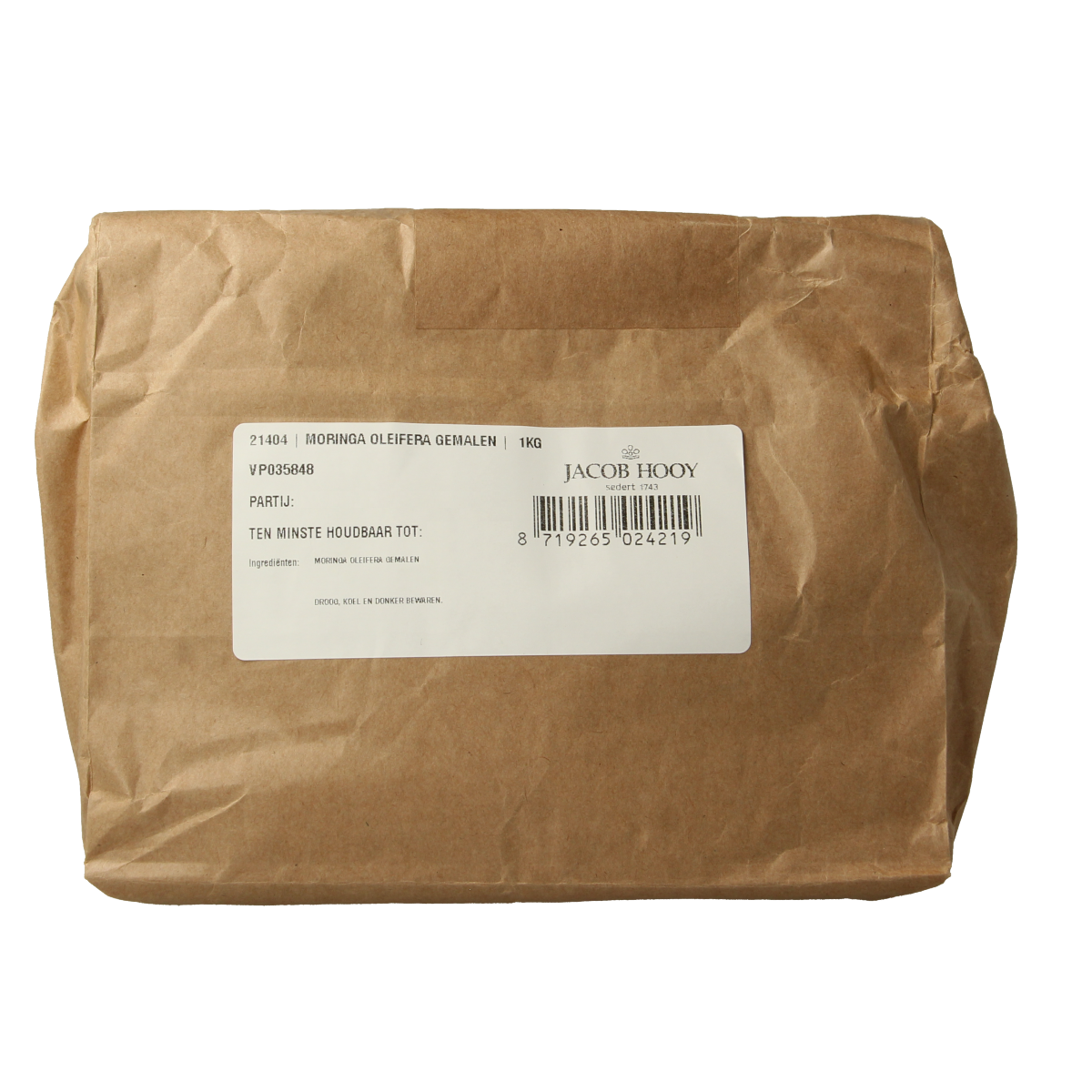 Jacob Hooy Moringa oleifera gemalen