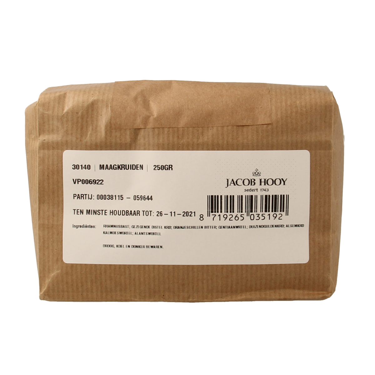 Jacob Hooy Maagkruiden 250 gram