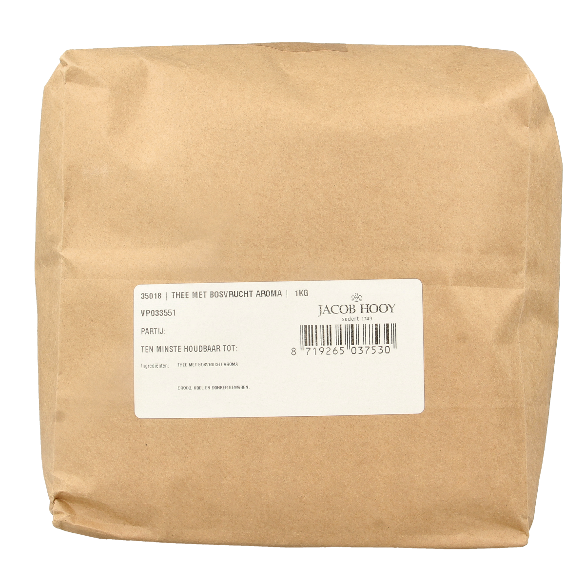 Jacob Hooy Bosvruchtenthee 1 kg