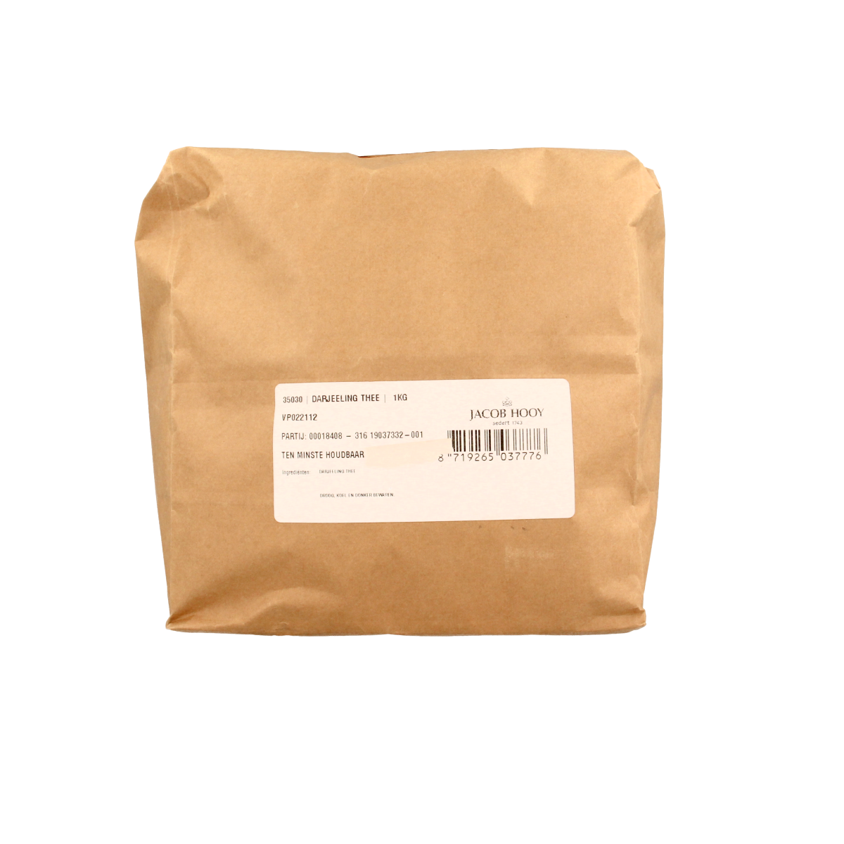 Jacob Hooy Darjeeling thee 1 kg