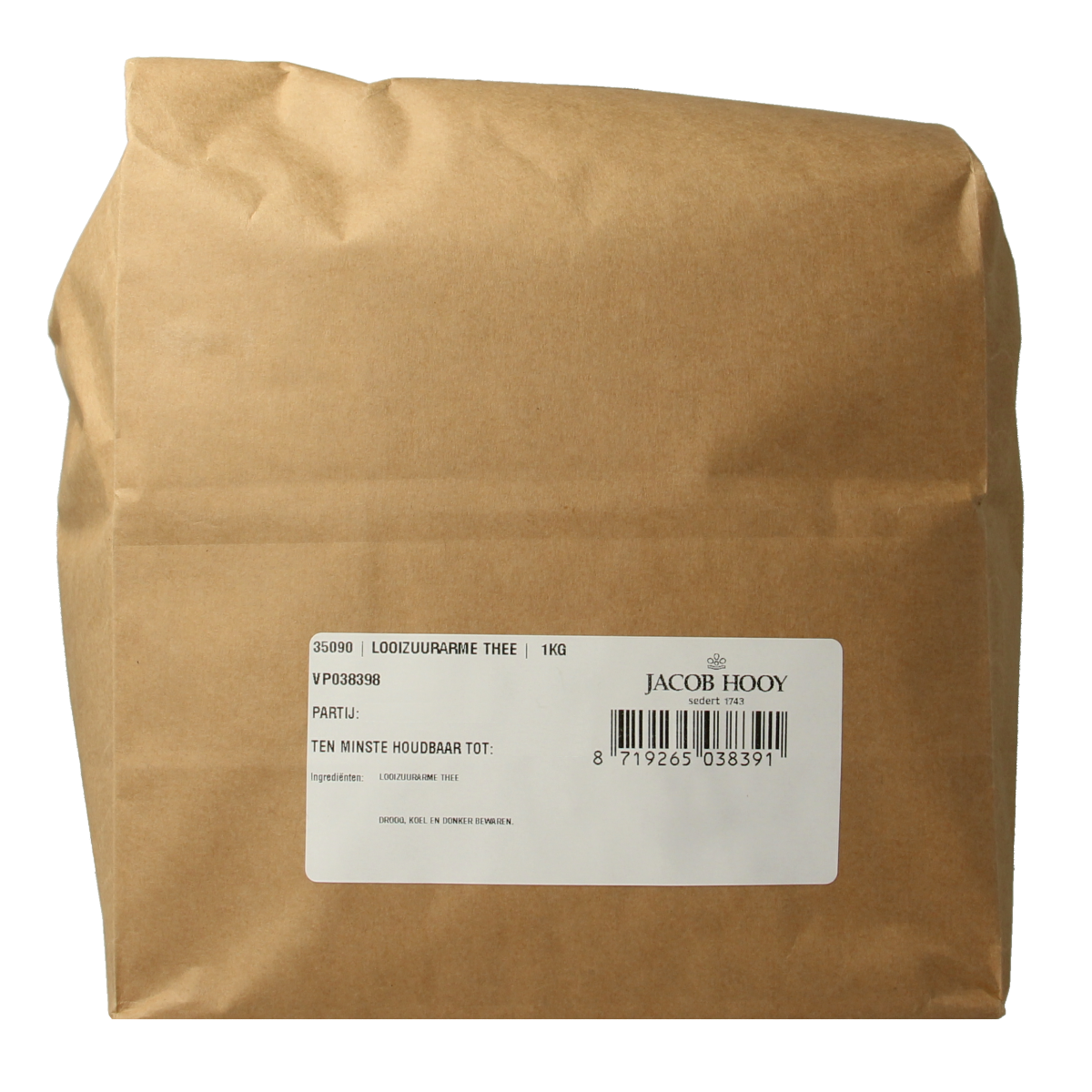 Jacob Hooy Looizuurarme thee 1 kg