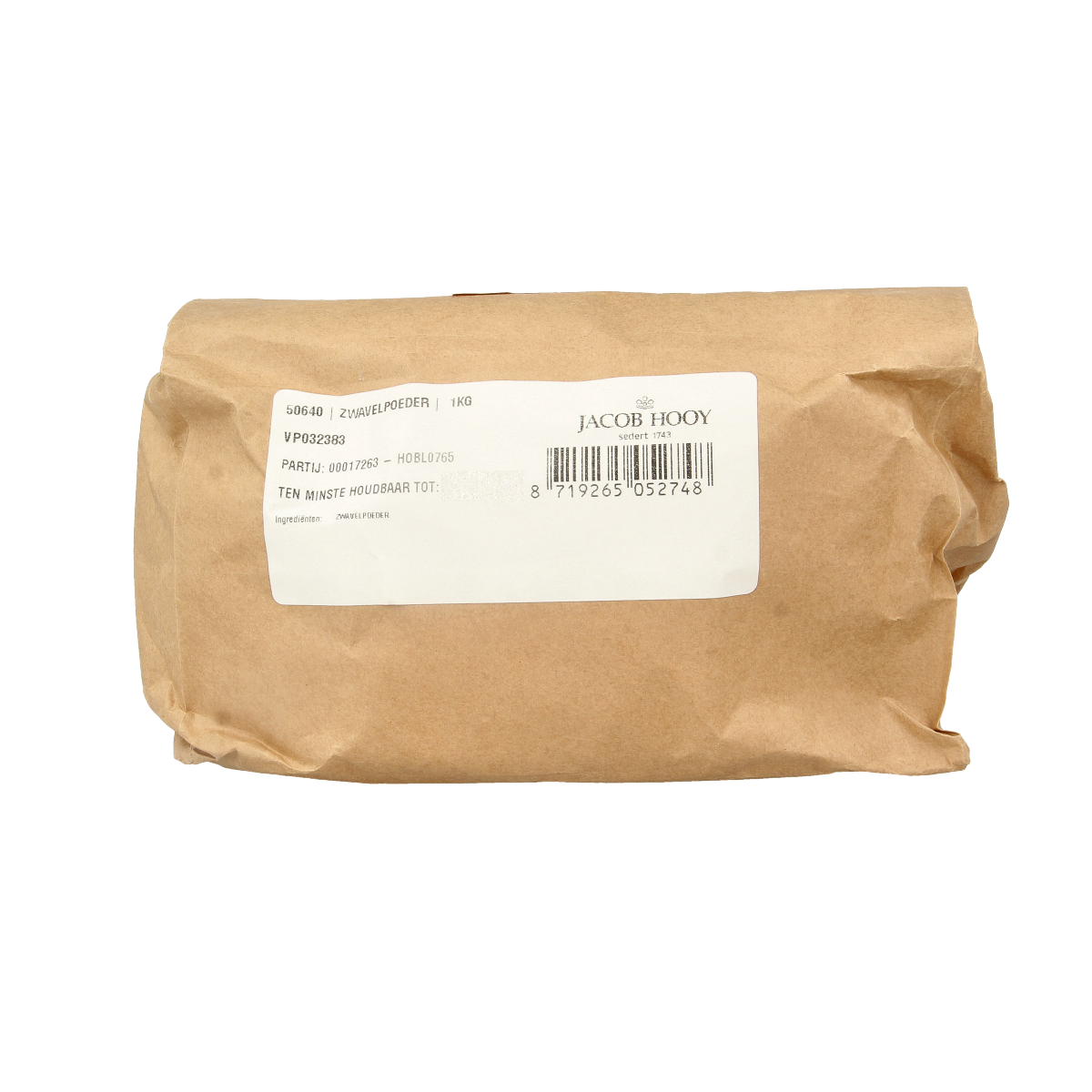Jacob Hooy Zwavelpoeder 1 kg