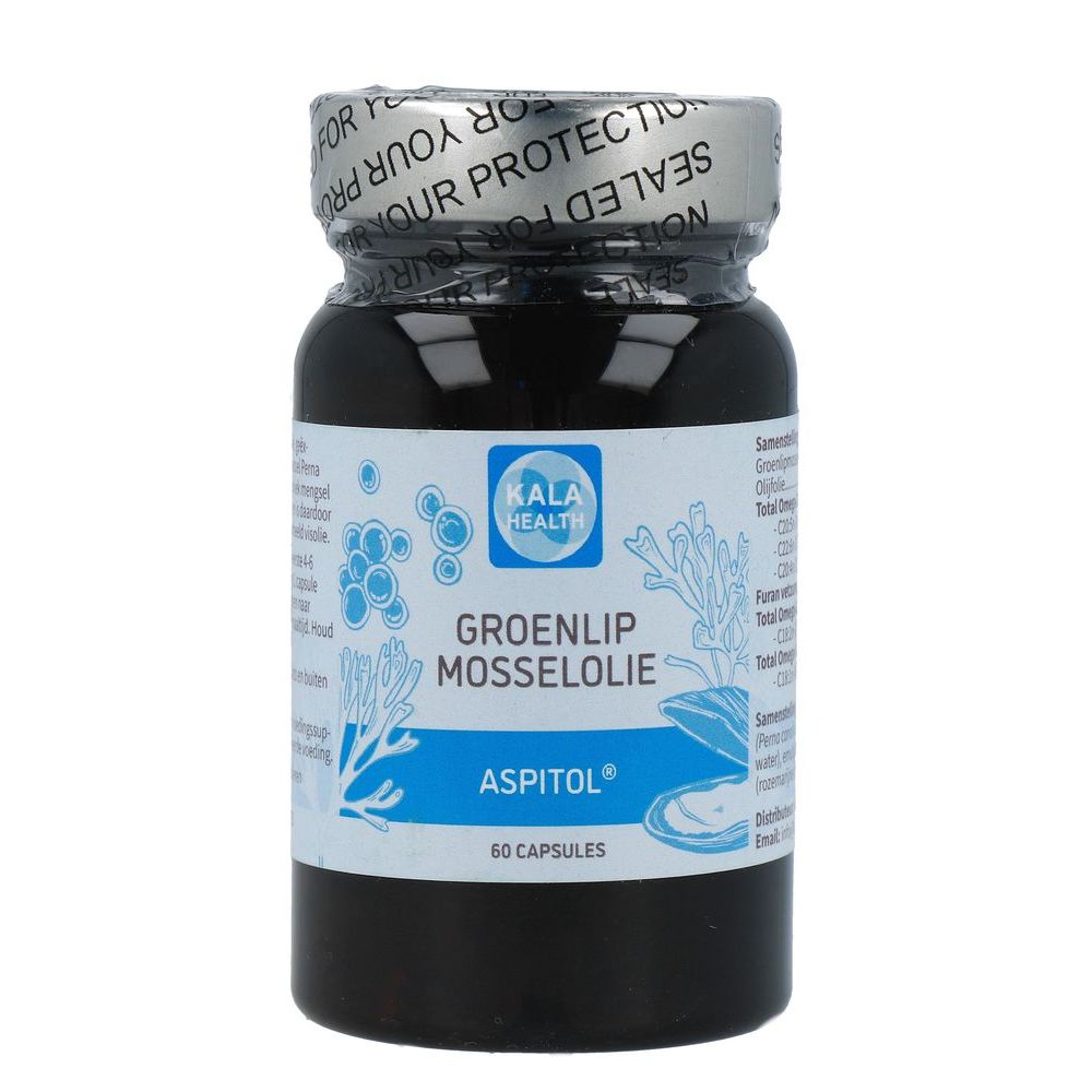 Kala Health Groenlipmosselolie Aspitol 60 cp