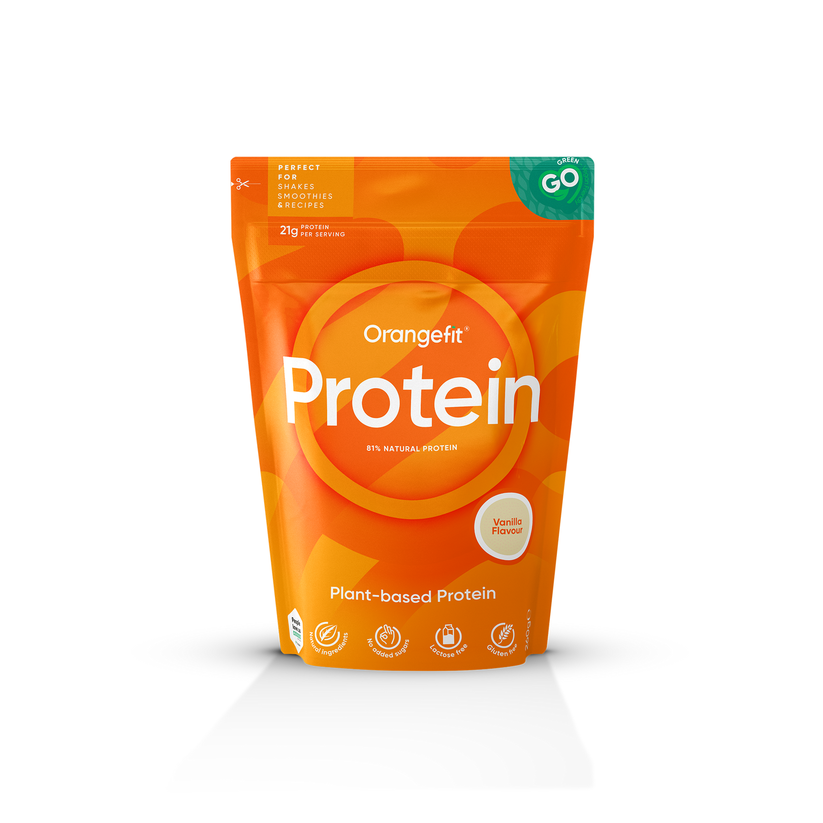 Orangefit Protein shake vanilla 260 gram