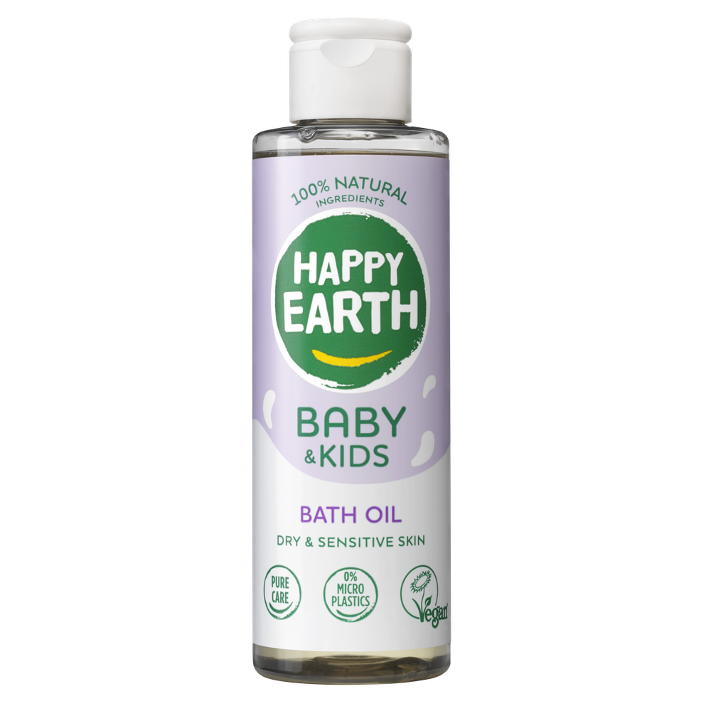 Happy Earth Baby & Kids Bad Olie 150 ml