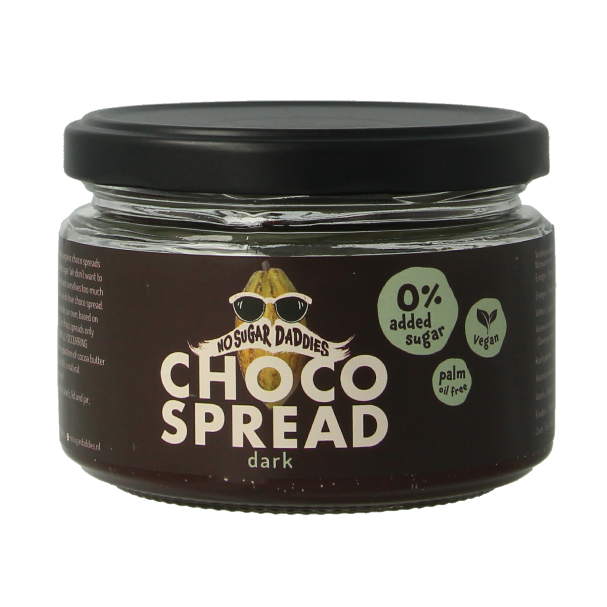 No Sugar Daddies Chocopasta puur 200 gram