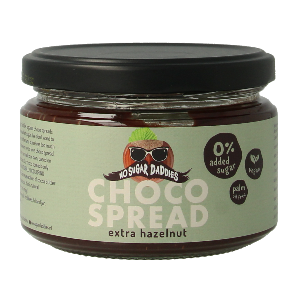 No Sugar Daddies Chocopasta hazelnoot 200 gram