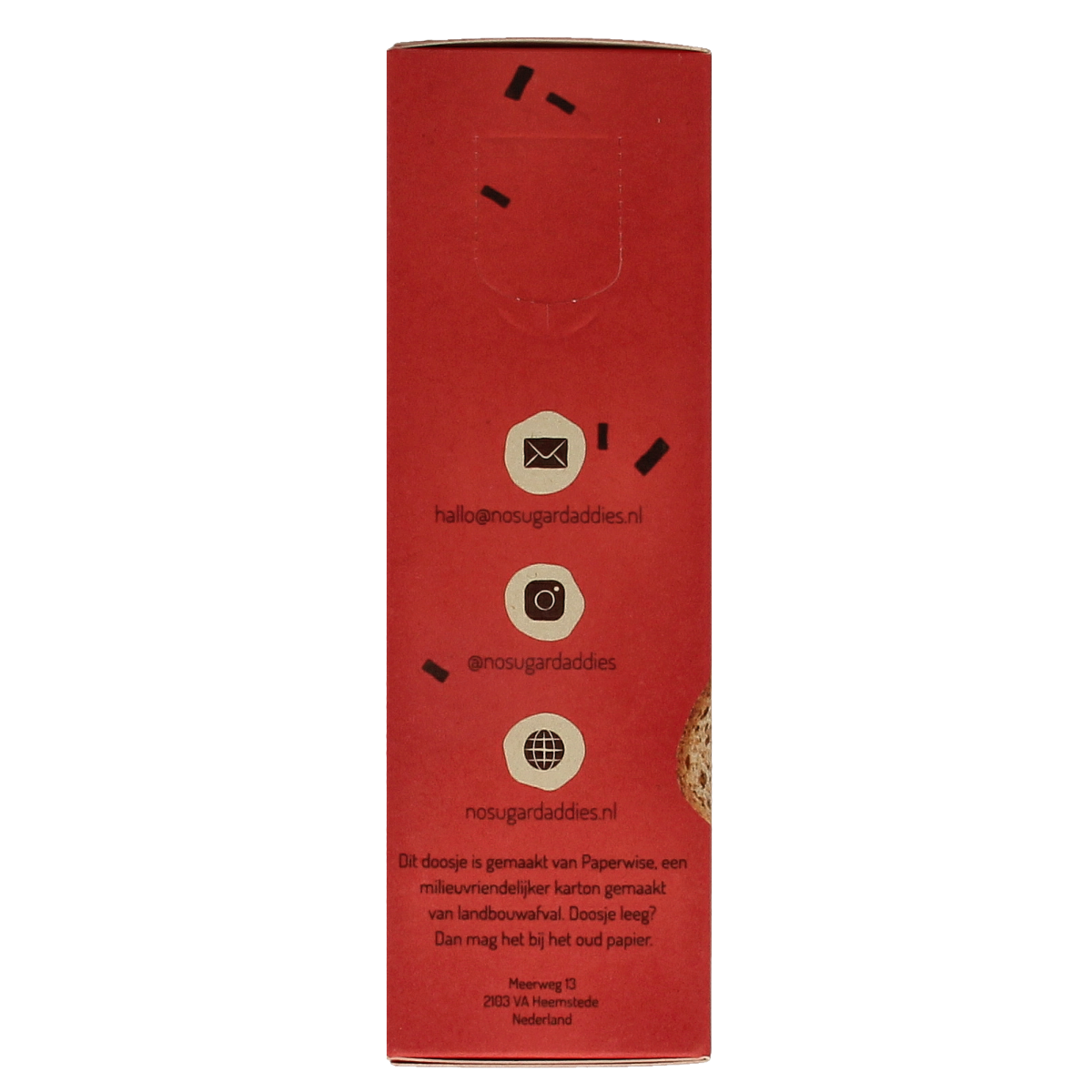 No Sugar Daddies Choco chunks extra puur biologisch 180 gram