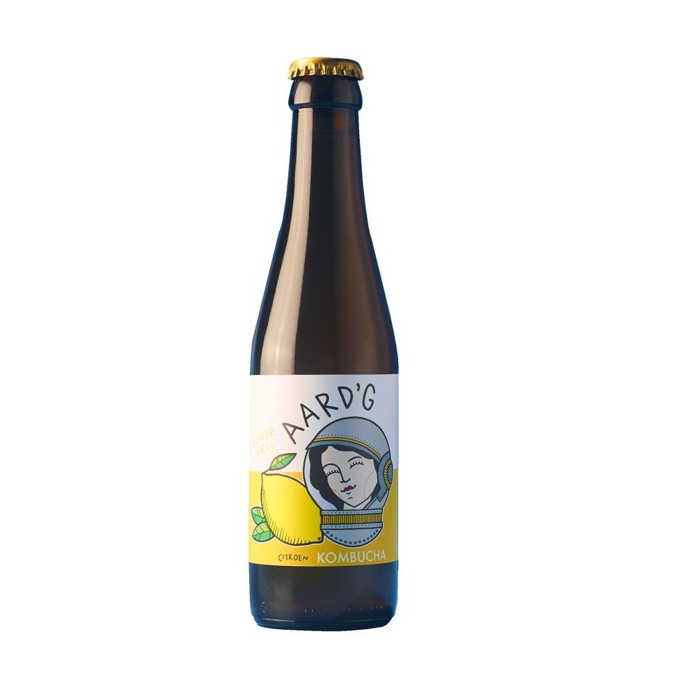 Aard'g Kombucha Citroen 250 ml - Aardg