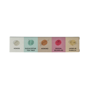 Shampoobars Body bars proefpakket 5X12  50 gram