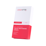 Clearsmile PAP + Transparant Teeth Whitening Strips Raspberry Flavor