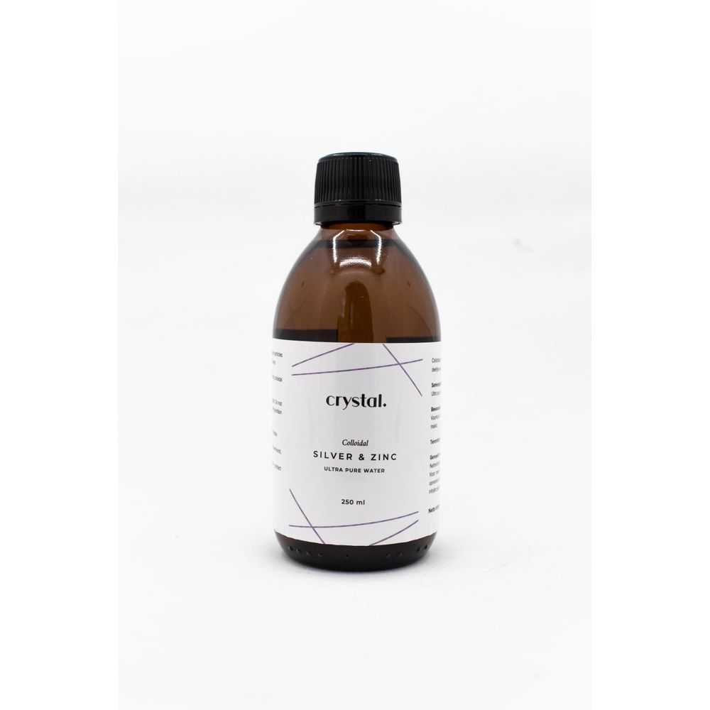 Crystal Colloidaal Zilver & Zink 250 ml