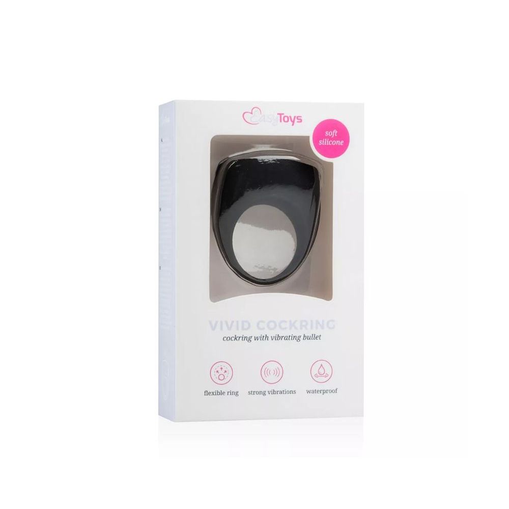 EasyToys Vibrerende Koppels Cockring 1 st