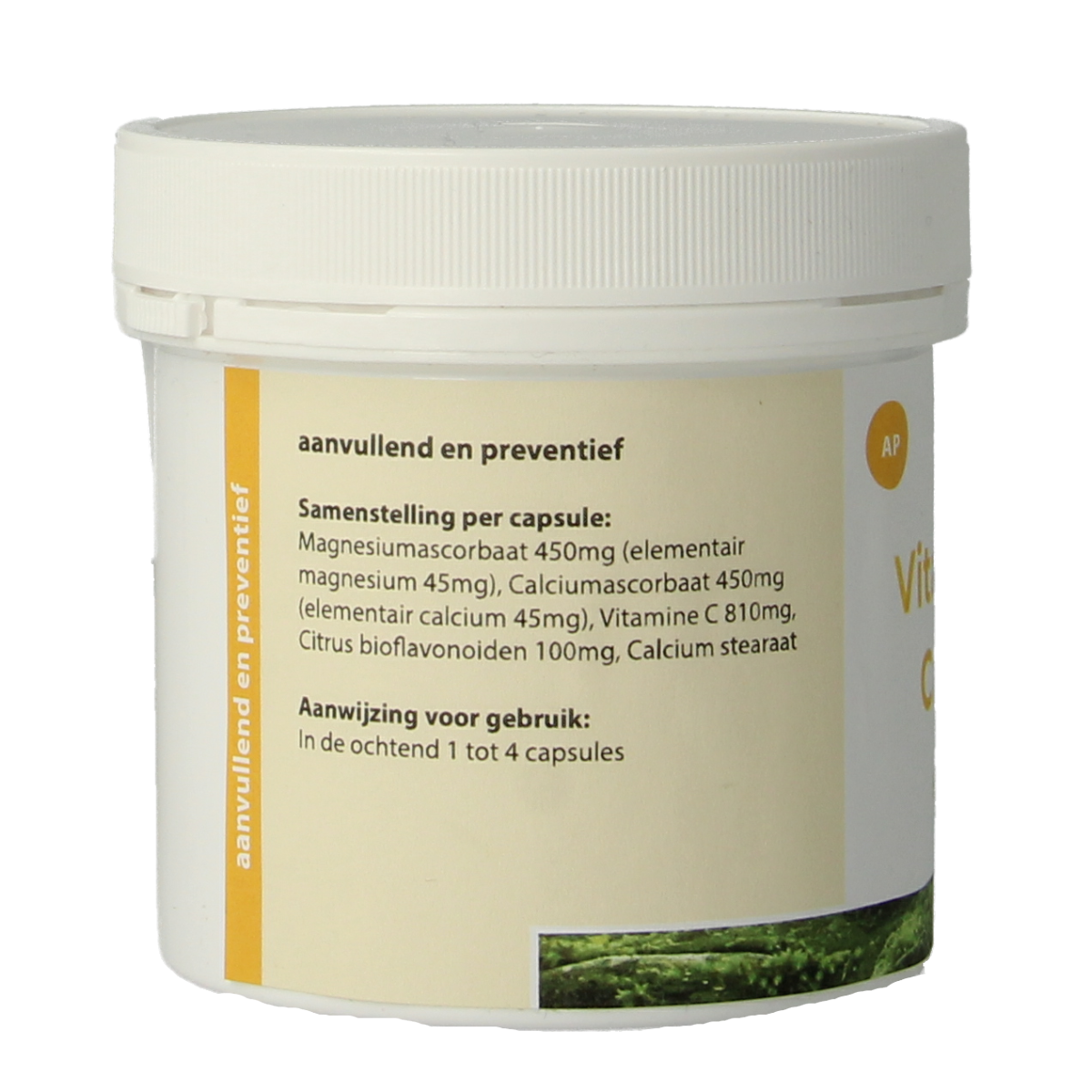 Natuurapotheek Vitamine C calmag 1000 natuurlijk 90 capsules