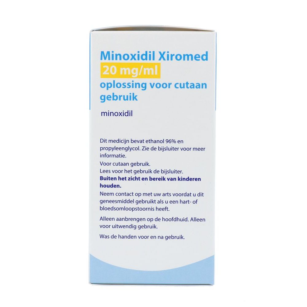 Xiromed Minoxidil Oplossing voor Cutaan Gebruik 60 ml