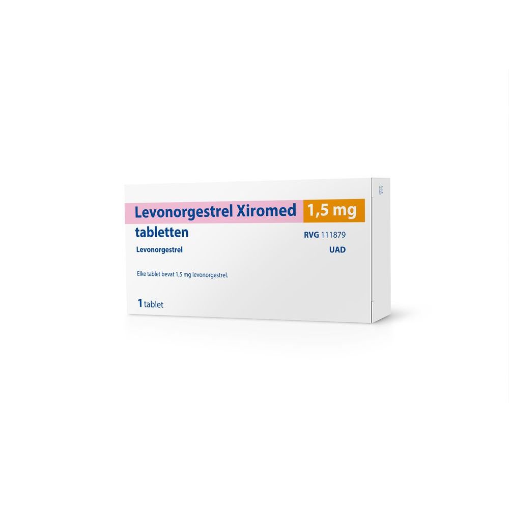 Xiromed Morning After Pil 1,5 mg 1 tabletten