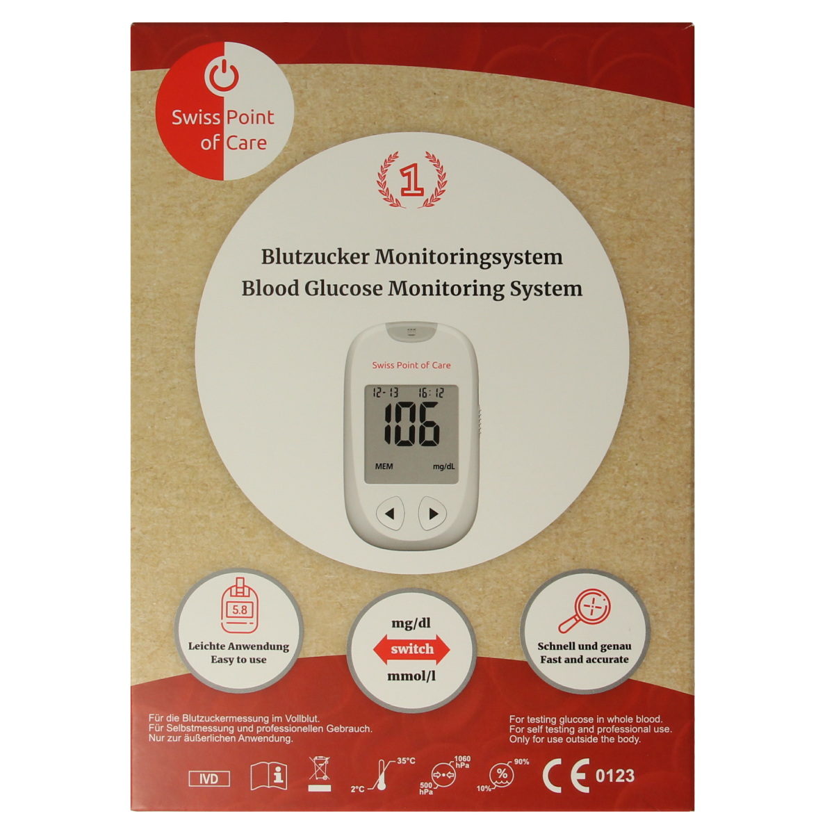 On Call Extra glucosemeter starterspack