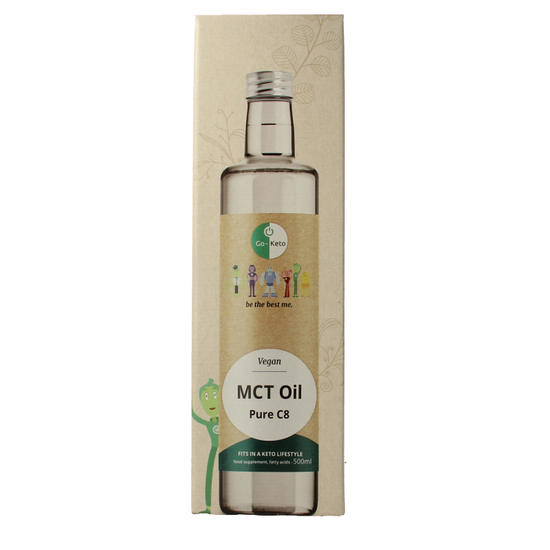 Go-Keto MCT olie C8 premium 500 ml
