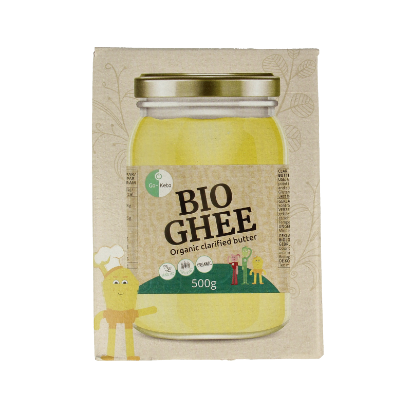 Go-Keto Biologische ghee 500 gram