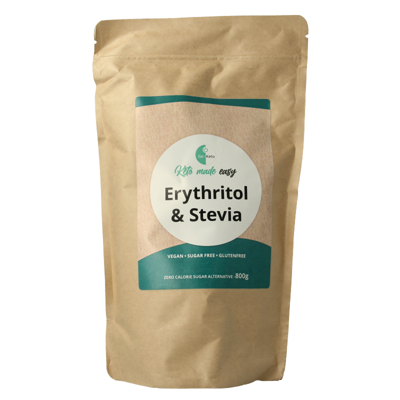 Go-Keto Erythritol + stevia blend 800 gram