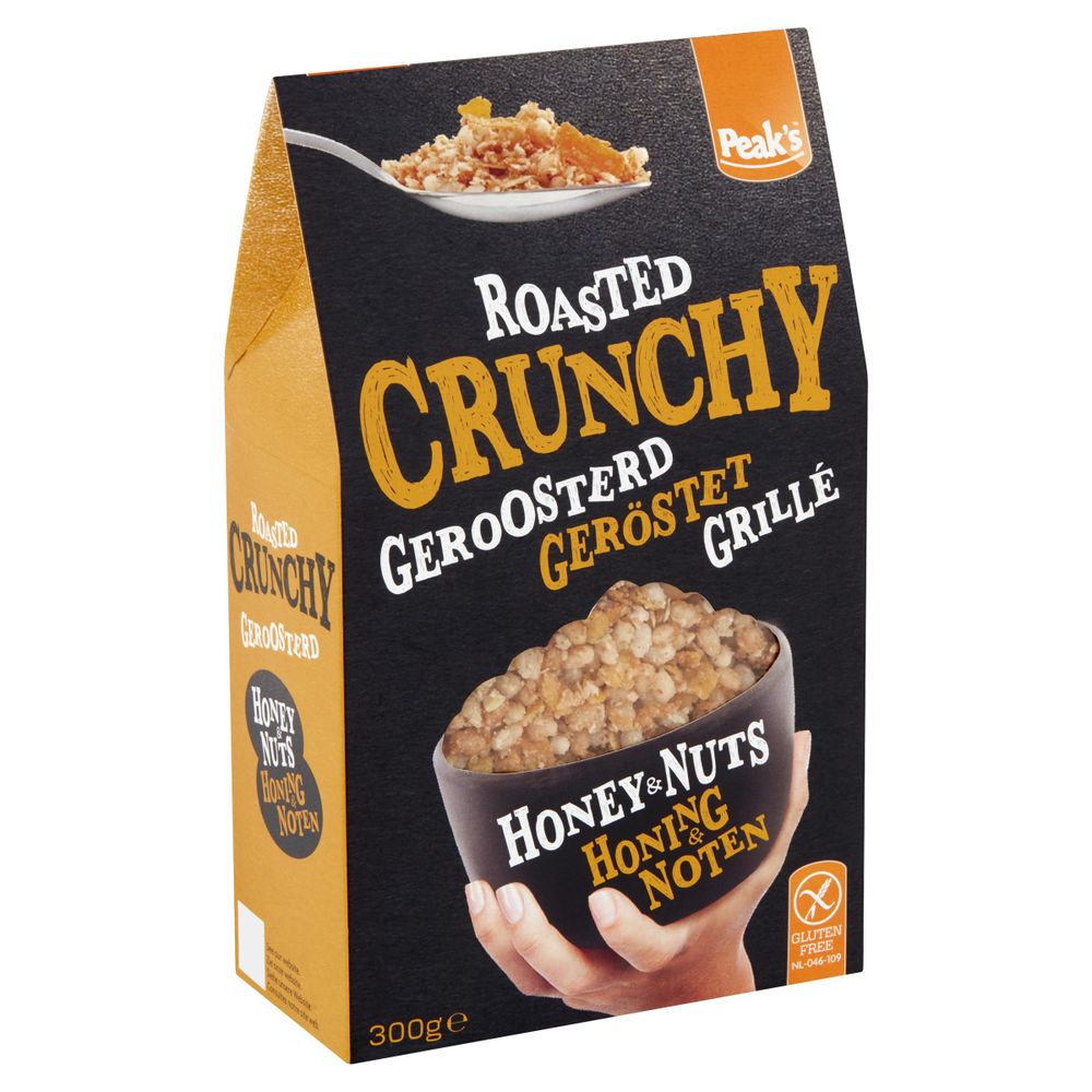 Peaks Free From Crunchy Honing & Noten 300 gr