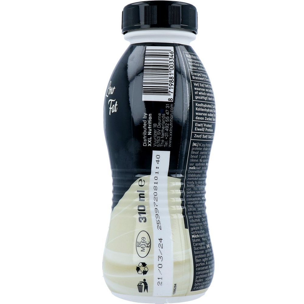 Xxl Nutrition N'Joy Protein Drink Vanille 310 ml