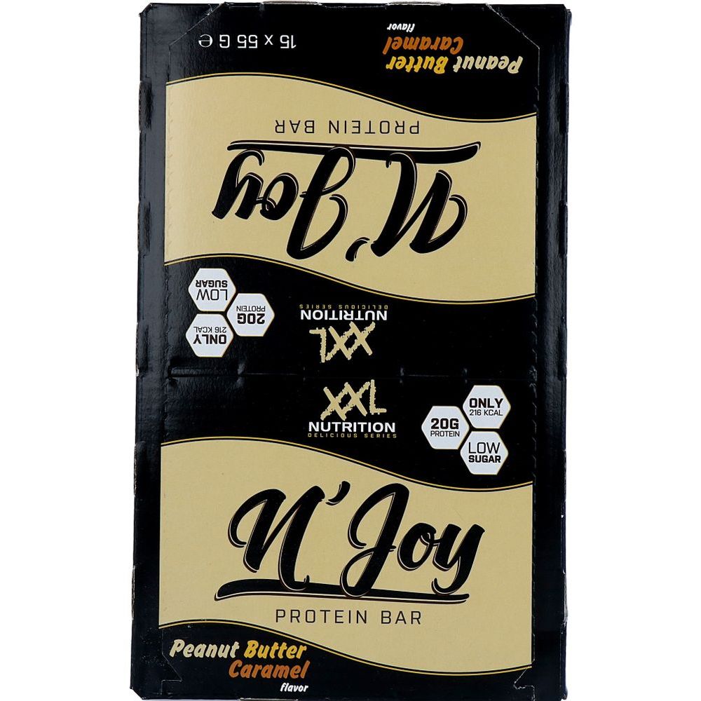 XXL Nutrition N'Joy Protein Bar Peanut Butter & Caramel 55 gr