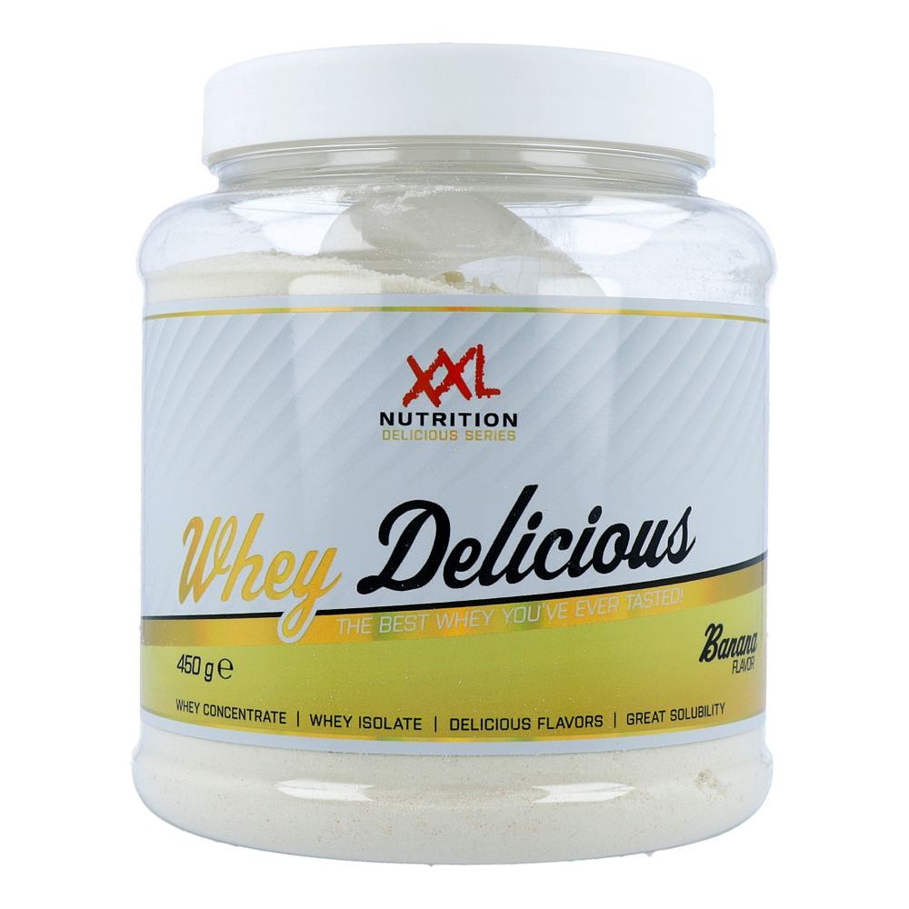 XXL Nutrition Whey Delicious Banana 450 gr