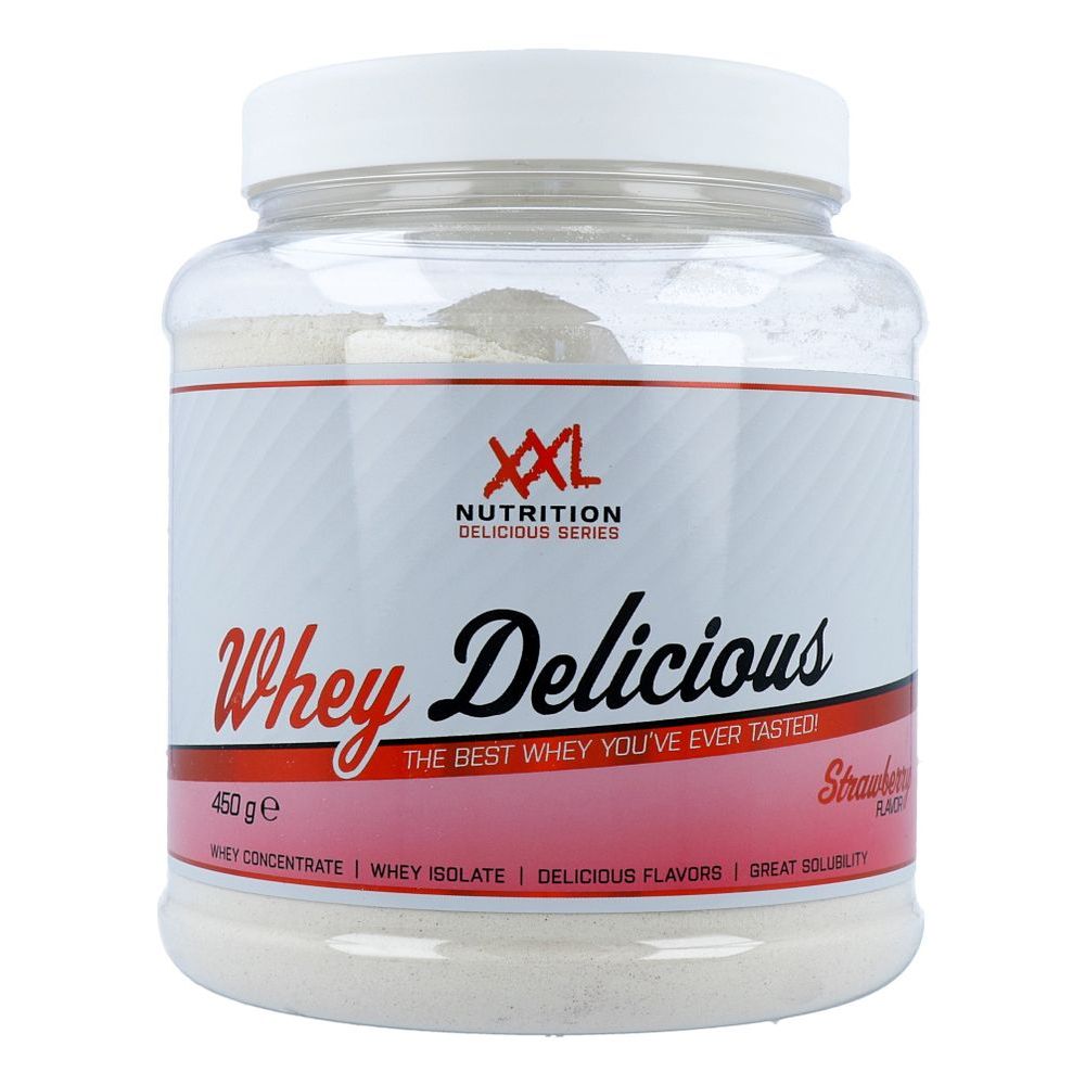 XXL Nutrition Whey Delicious Strawberry 450 gr