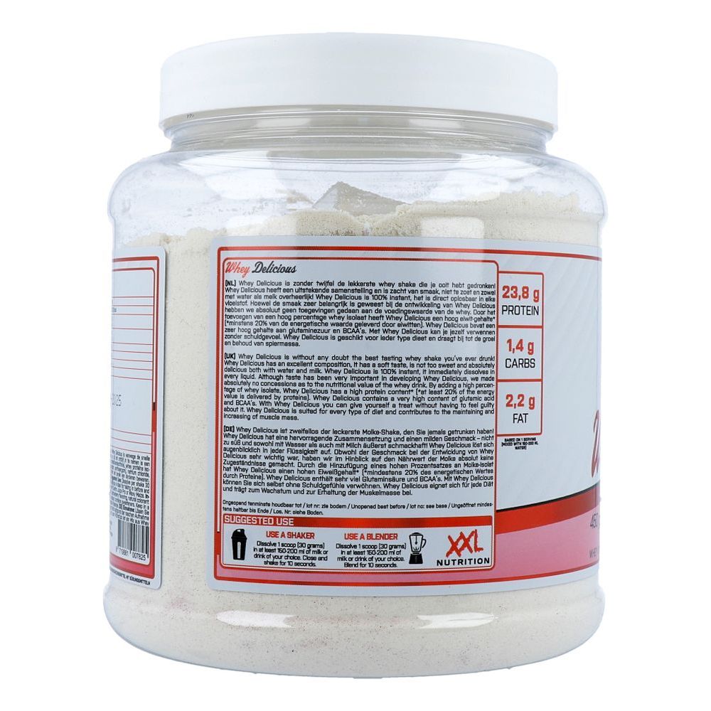 Xxl Nutrition Whey Delicious Strawberry 450 gram