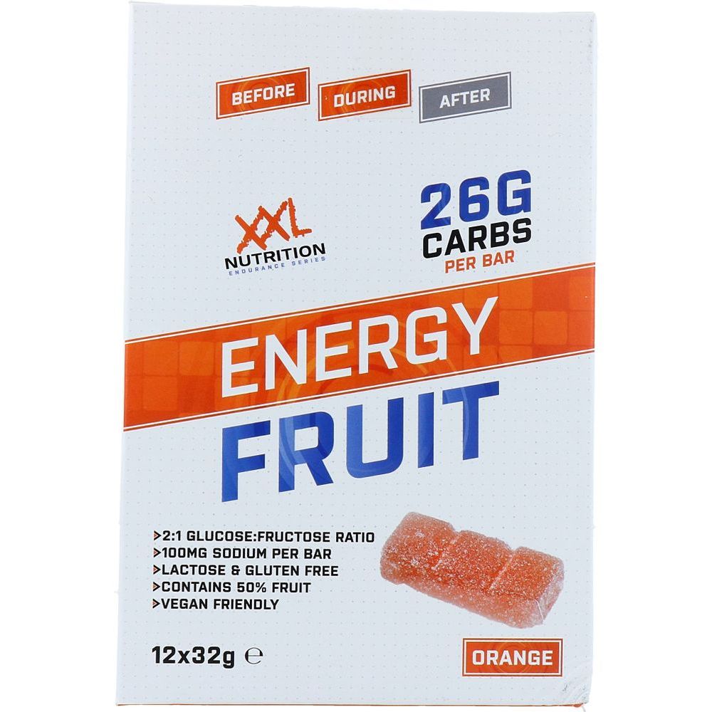 XXL Nutrition Energy fruit Orange 384 gr