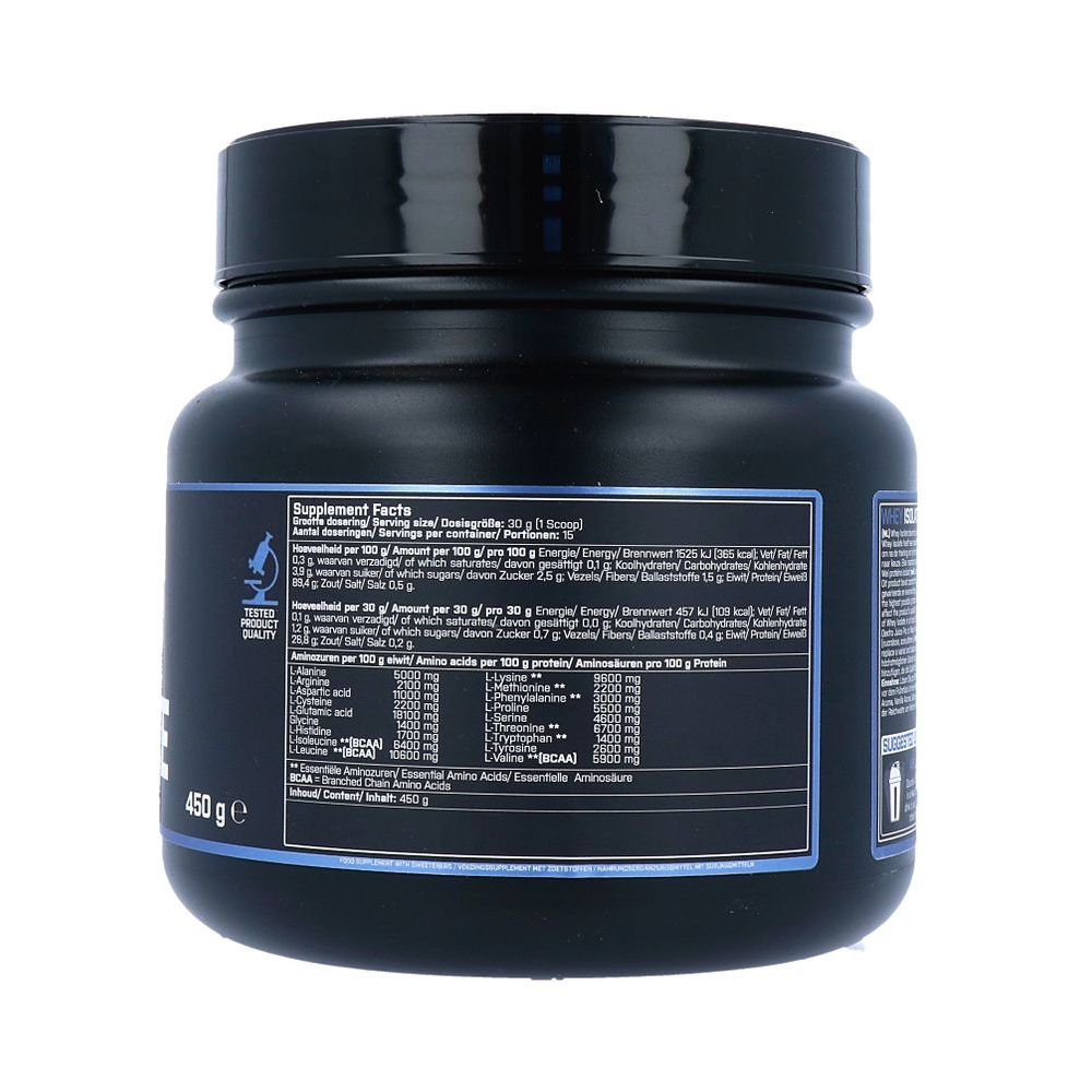 Xxl Nutrition Whey Isolaat Vanille 450 gram