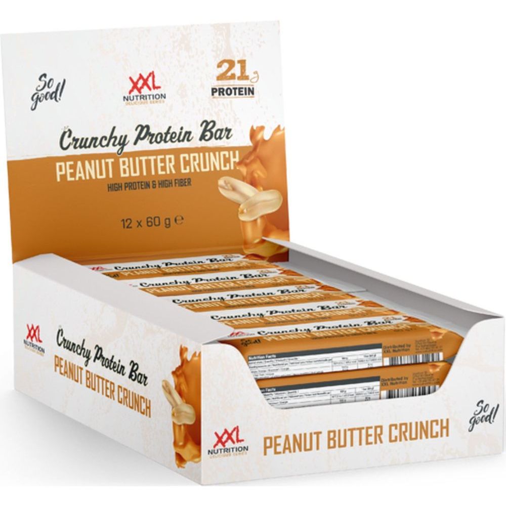 XXL Nutrition Crunchy Protein Bar Peanut Butter Crunch 60 gr
