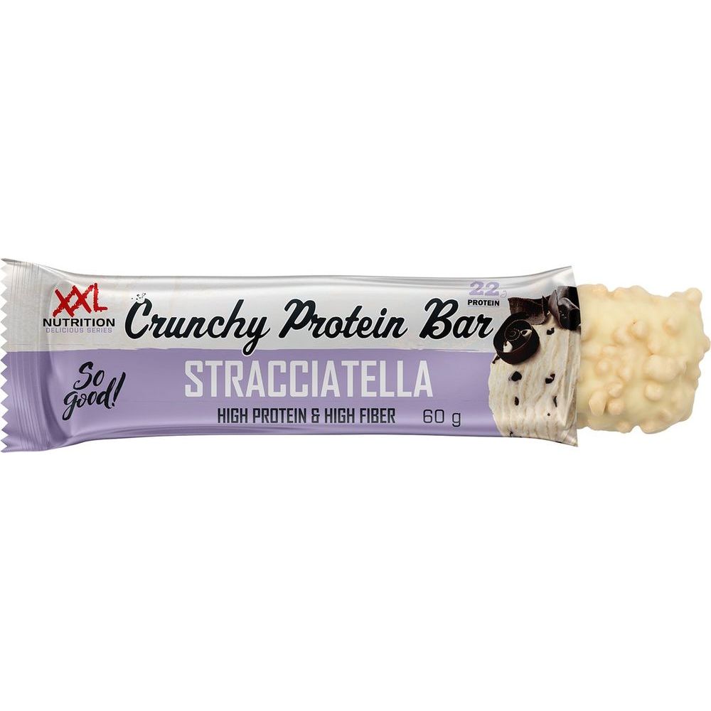 Xxl Nutrition Crunchy Protein Bar Stracciatella 60 gram