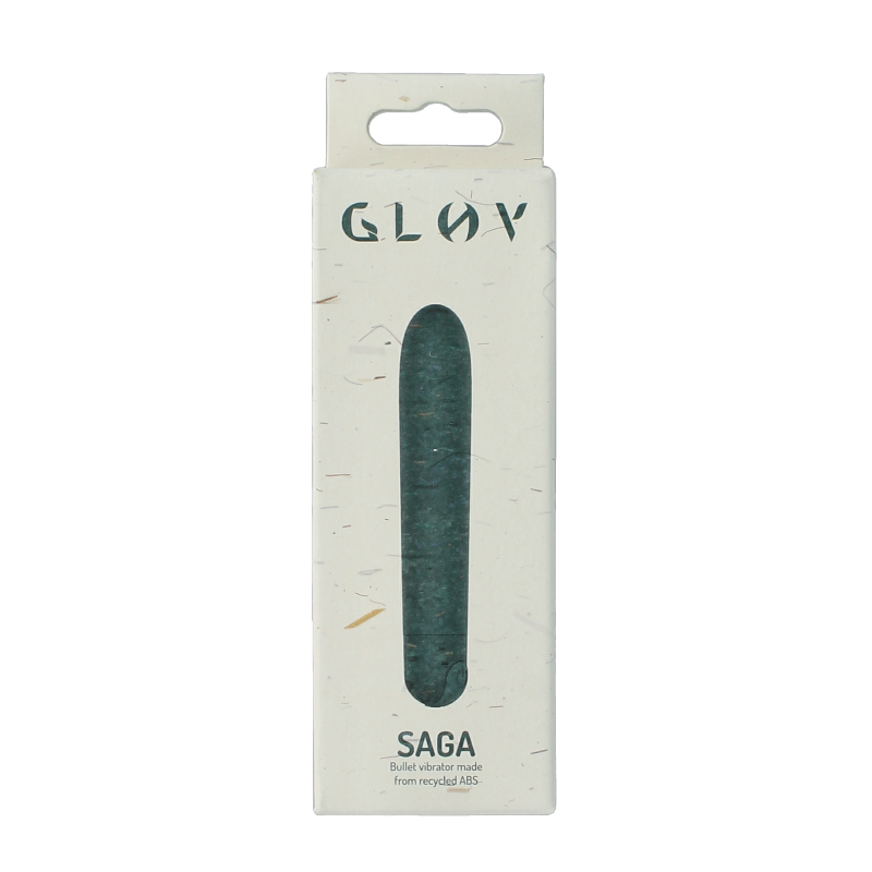 Glov Saga eco bullet vibrator groen