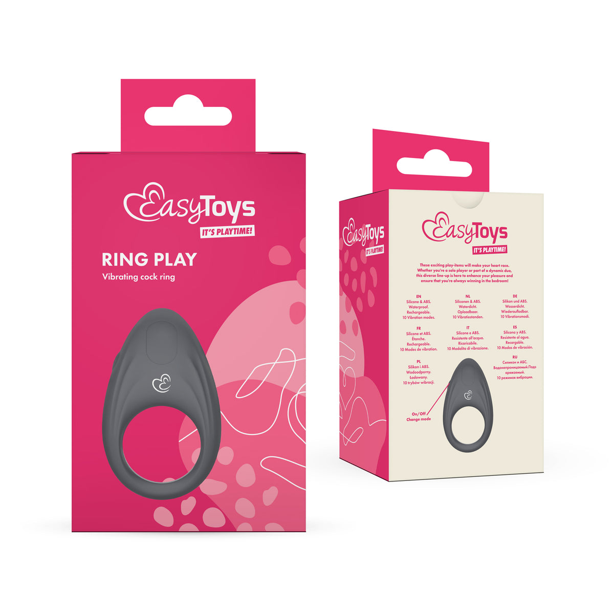 Easytoys Ring play vibrerende cockring