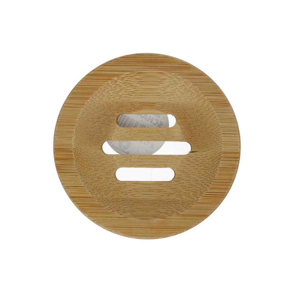 Shampoo Bars Zeepschaaltje Bamboe Rond - Shampoobars