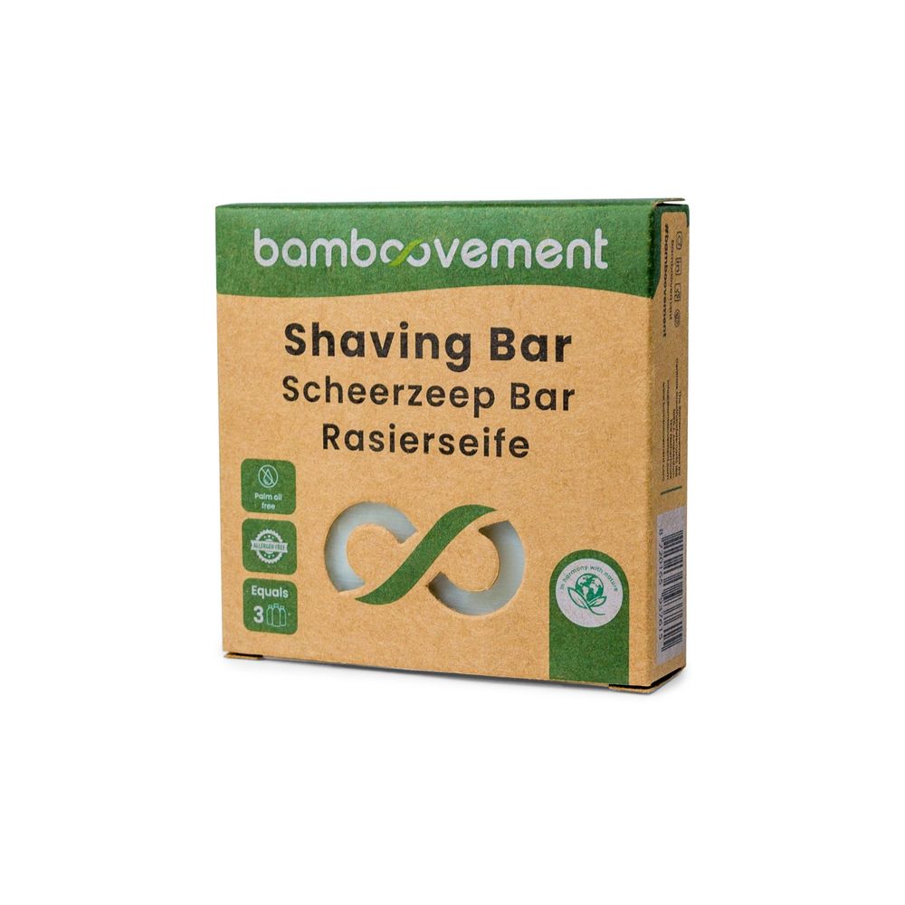 Bamboovement Scheerzeep Bar Bergamot 70 gr
