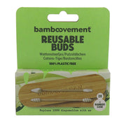Bamboovement Herbruikbare Wattenstaafjes 2 st