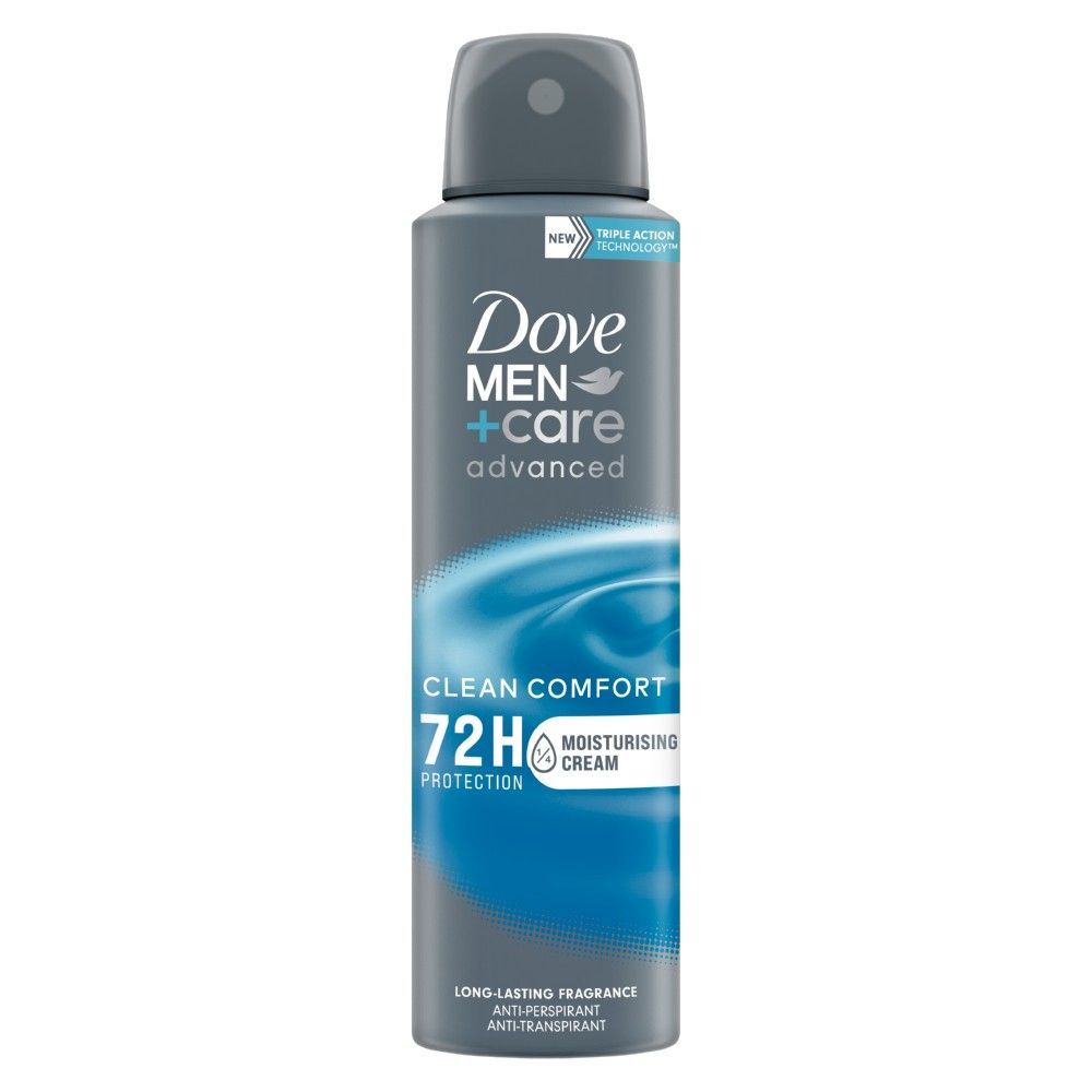 Dove Men+Care Clean Comfort Spray 150 ml