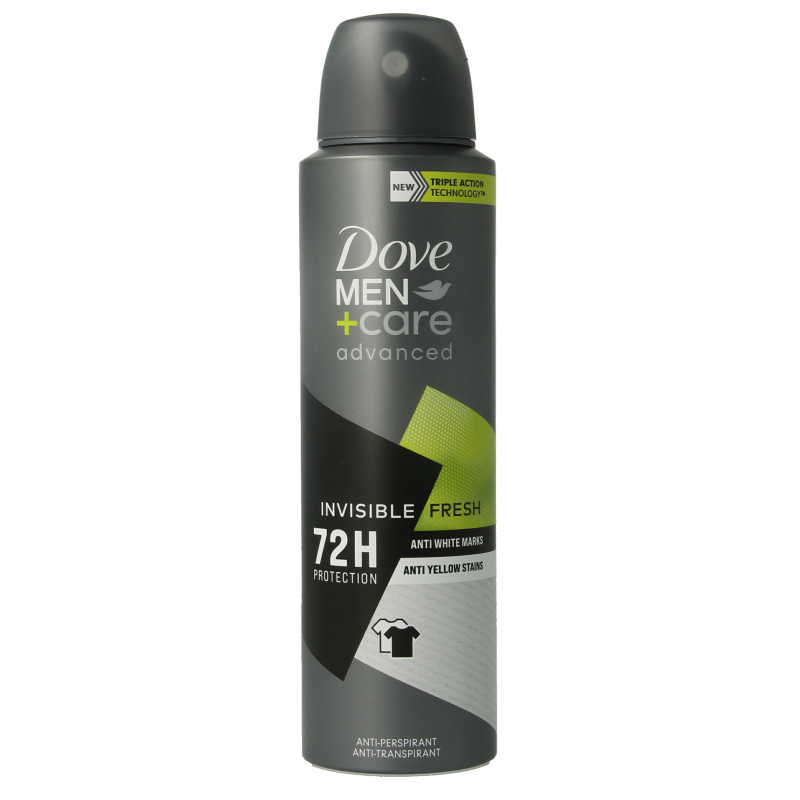 Dove Deodorant spray men+ care invisible fresh 150 ml