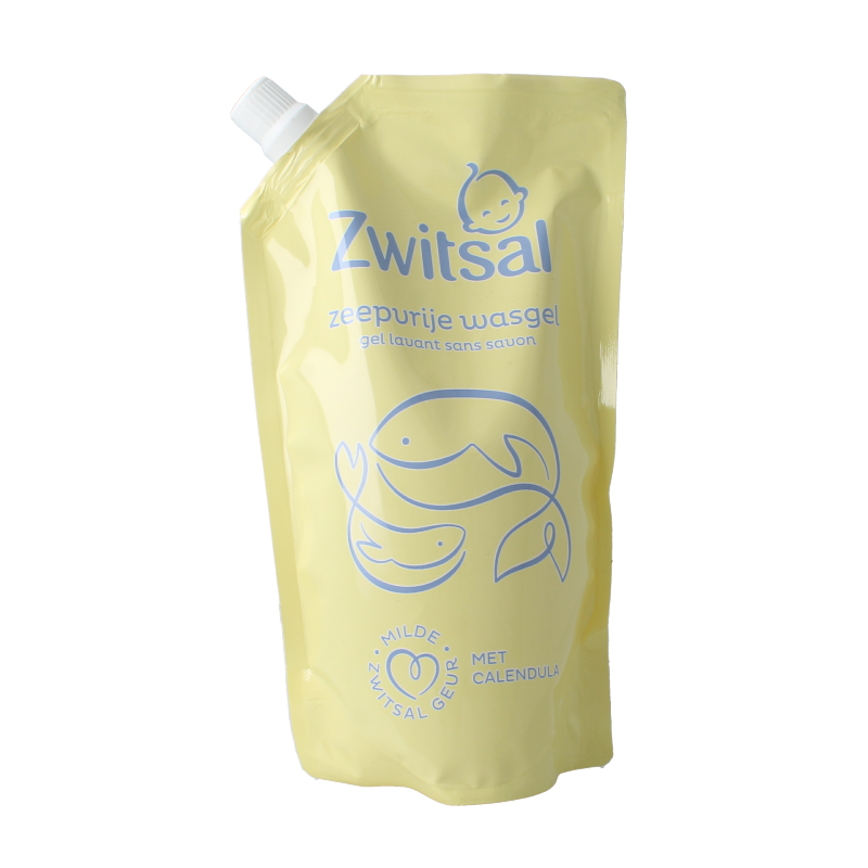 Zwitsal Zeepvrije wasgel navul 500 ml