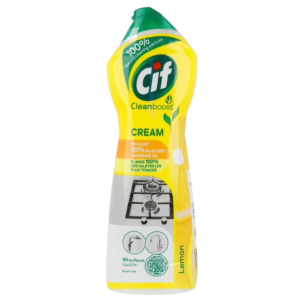 CIF Cream citroen schuurmiddel 750 ml