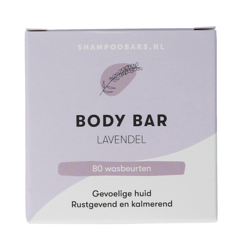 Shampoobars Body bar lavendel 60 gram