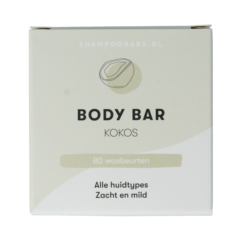 Shampoobars Body bar kokos 60 gram