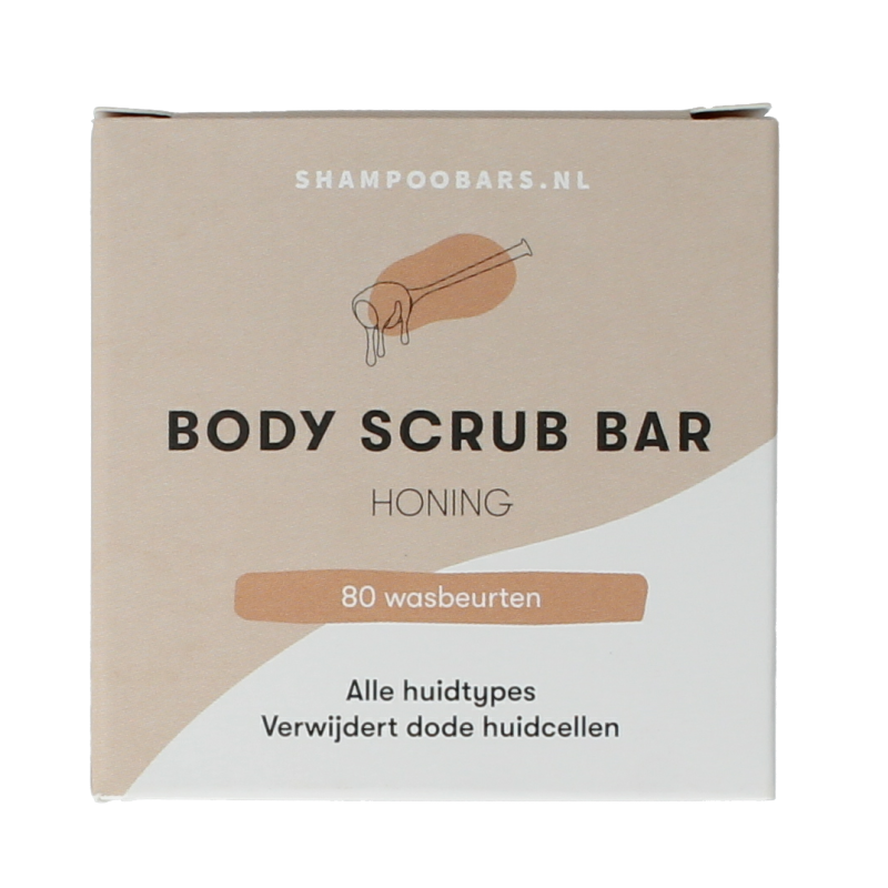 Shampoobars Body bar scrub honing 60 gram