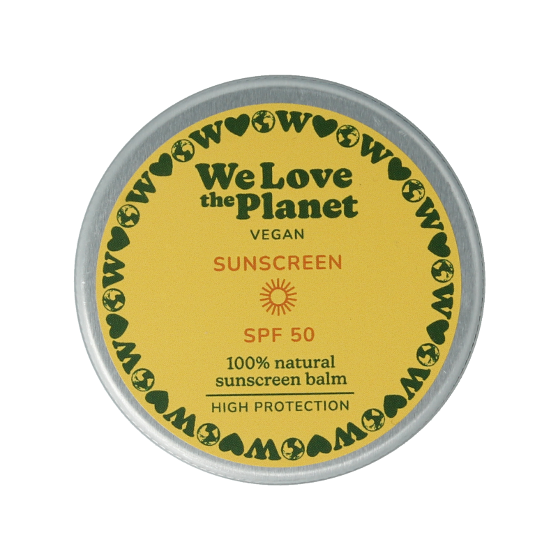 We Love Sunscreen balm vegan SPF50 35 gram