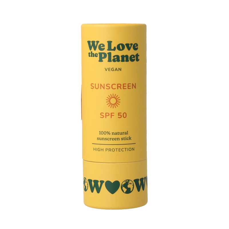We Love Sunscreen stick vegan SPF50 40 gram