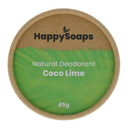 Happysoaps Natuurlijke Deodorant - Kokos En Limoen 50 gr
